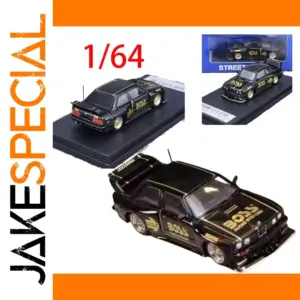 Authentic 1:64 BMW M3 E30 Diecast Model