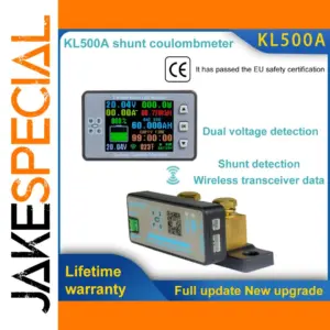 KL500A Battery Coulomb & Power Meter with Bluetooth