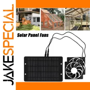 Solar-Powered Exhaust Fan for Outdoors