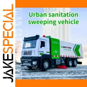 1:32 Scale City Sanitation Sweeper Model