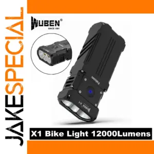 X1 Rechargeable 12,000 Lumen Bike Light