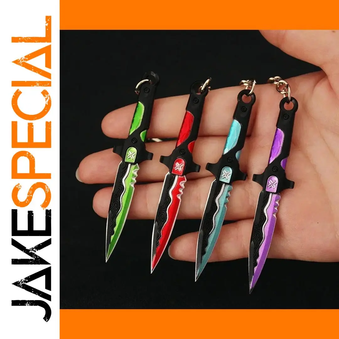 Valorant Melee Reaver Keychain 1 Valorant Melee Reaver Keychain