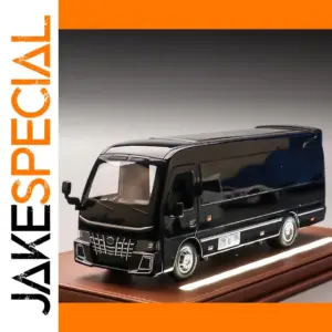 Black 1:32 Toyota Coaster Diecast Model