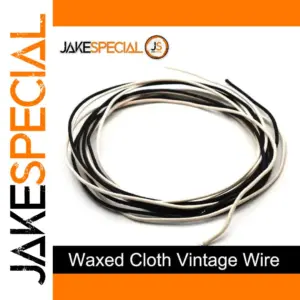 Vintage-Style 2m Guitar Wire with Cloth Coating