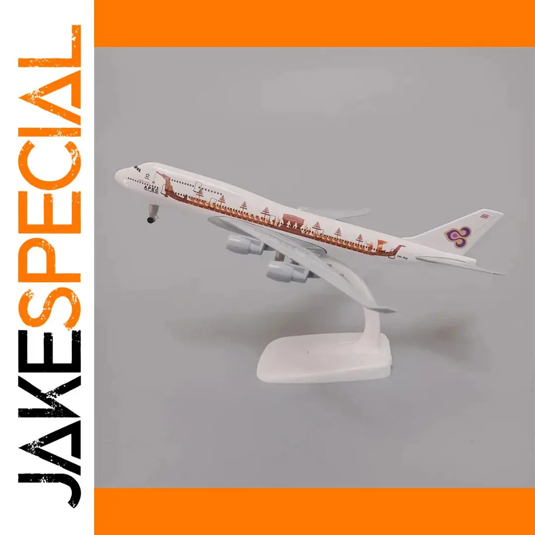 20cm Boeing 747 Thai Dragon Boat Model 1 20cm Boeing 747 Thai Dragon Boat Model