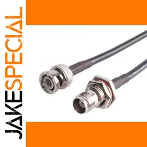 Three 50cm RF Coaxial Adapter Cables Set