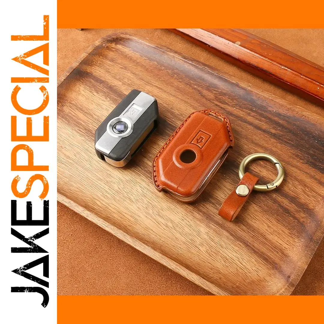 BMW Motorcycle Key Cover - Premium Leather Design 1 BMW Motorcycle Key Cover - Premium Leather Design