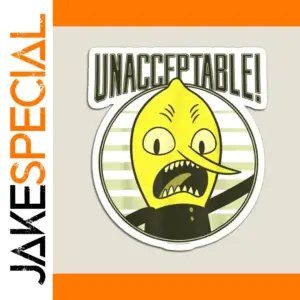 Lemonshaped Adventure Time Magnet Set (3 Sizes)