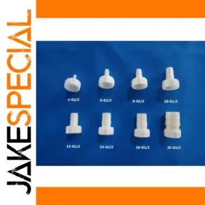 1/2" Food-Grade ABS Plastic Pipe Fitting