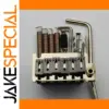 Gold Finish Double Swing Tremolo Bridge for Guitars