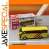 Bright Yellow 1/164 Diecast Bus Model