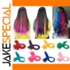 Vibrant Multi-Colored Hair Extensions Set