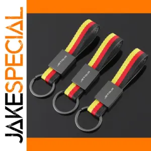 Vibrant Nylon Woven Jetour Keychain Accessory