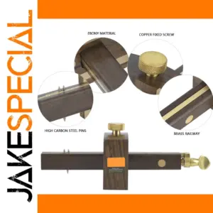 Ebony Wood Marking Scraper for Woodworking