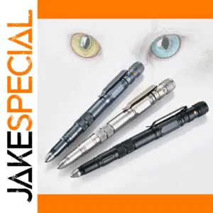 Tactical Self-Defense Pen with Flashlight