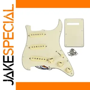 Vintage Cream 3-Ply Strat Pickguard Set