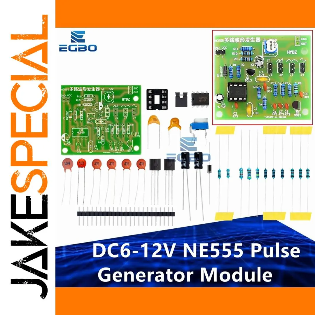 NE555 Signal Generator Module for Waveforms 1 NE555 Signal Generator Module for Waveforms
