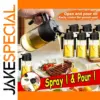 Multifunctional 500ml Oil Dispenser with Spray
