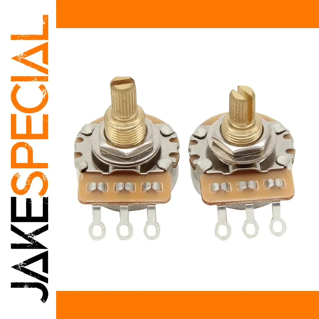 Premium Guitar Potentiometers Set for Electric Bass 1 Premium Guitar Potentiometers Set for Electric Bass