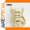 Natural Paulownia Stratocaster Guitar Body for DIY