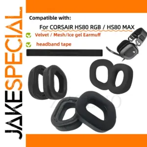 Corsair HS80 RGB Replacement Ear Pads Set