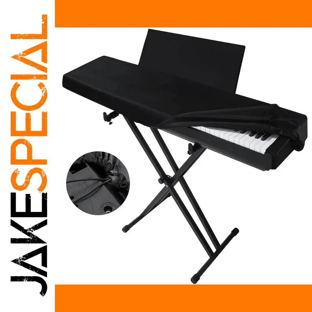 Waterproof Dust Cover for 61 & 88-Key Digital Pianos 1 Waterproof Dust Cover for 61 & 88-Key Digital Pianos