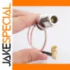 RF N Female to SMA Elbow Adapter Set with 15cm RG316 Cable