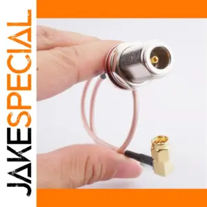 RF N Female to SMA Elbow Adapter Set with 15cm RG316 Cable