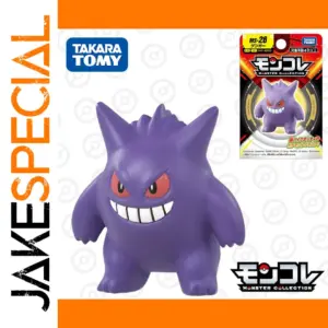 Takara Tomy Pokémon Gengar Figure 3-4cm Collectible