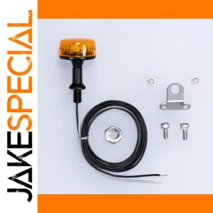 LED 5V Rotating Warning Light for 1/14 RC Vehicles