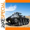 RC Tracked Tank with LED Lights and 50m Range