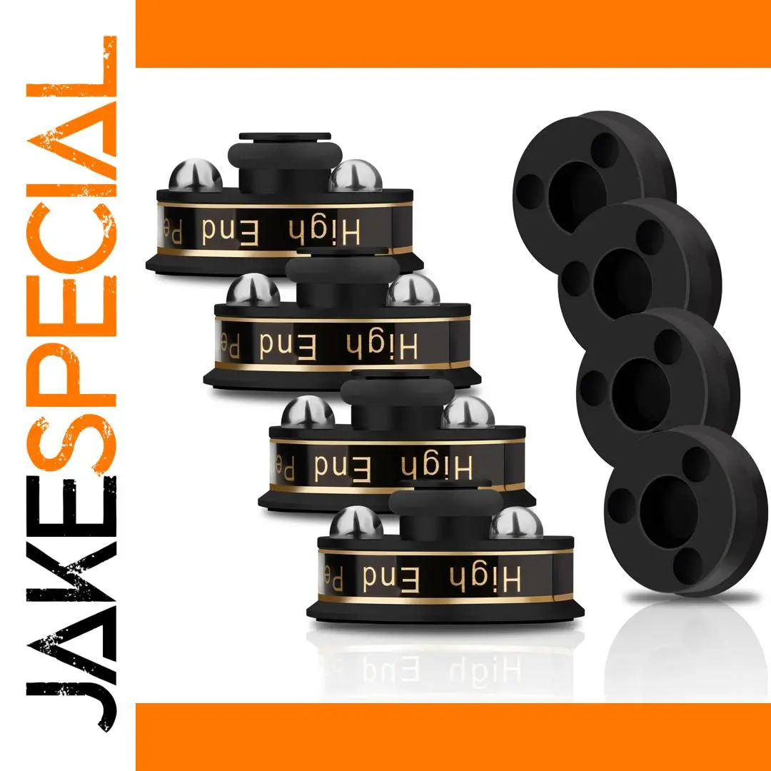 High-End Aluminum Speaker Spikes for Audio Devices 1 High-End Aluminum Speaker Spikes for Audio Devices