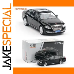 Hongqi H7 Police Car Model 1:64 Scale Diecast