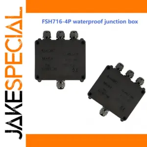 IP68 Waterproof Junction Box for Outdoor Use
