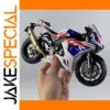 White Honda CBR1000 Racing Model 1:8 Scale