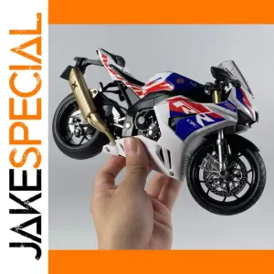 White Honda CBR1000 Racing Model 1:8 Scale