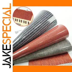 Miniature Roof Tile & Brick Stickers Set