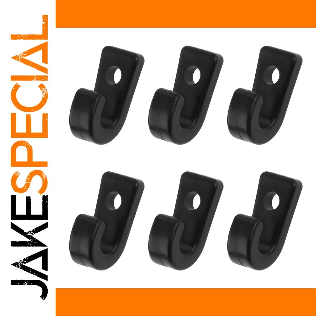 Set of 6 Durable Kayak Mounting Hooks 1 Set of 6 Durable Kayak Mounting Hooks