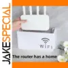 Wall-Mounted WiFi Router Shelf for Modern Homes