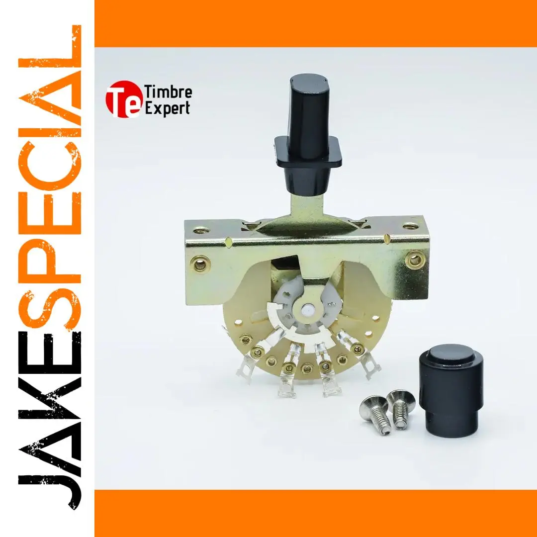 Chrome Guitar Pickup Switch for Telecaster & Stratocaster 1 Chrome Guitar Pickup Switch for Telecaster & Stratocaster