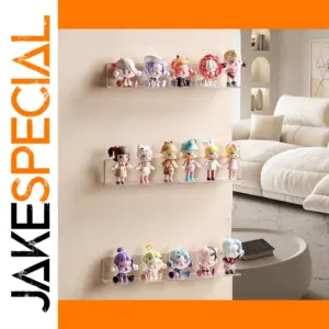 Acrylic Figurine Display Rack – 1/3/6 Slots