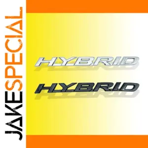 Lexus Hybrid Emblem Sticker in Silver or Black