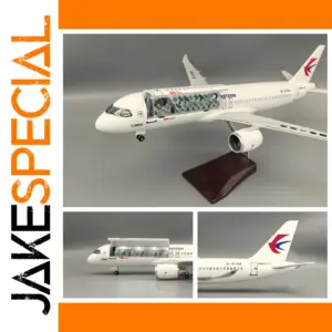 Eastern Airlines C919 Resin Alloy Scale Model with LED