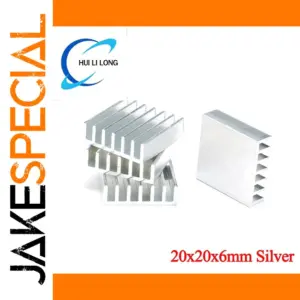 Aluminum Heatsink for Microcontrollers and LEDs