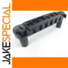 Black Pigtail Wraparound Guitar Bridge for LP & SG