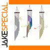 Vibrant 12-Tube Wind Chime in Aluminum