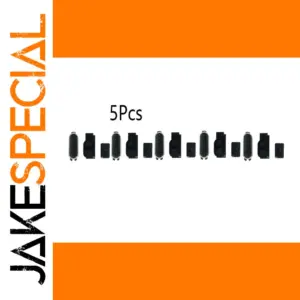 Rubber PTT Buttons for Radio Devices (Set of 5)