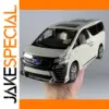 Elegant White Toyota Vellfire LM300 Diecast Model