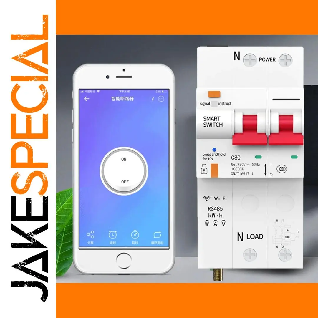 ZigBee Circuit Breaker with Energy Monitoring 1 ZigBee Circuit Breaker with Energy Monitoring