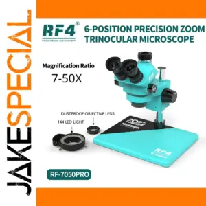 RF4 RF-7050PRO Trinocular Stereo Microscope